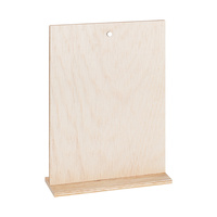 Support pour cartes de menu / Présentoir de table / Présentoir en bois en forme de T "Junus"
