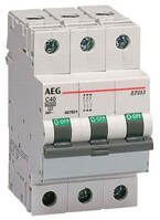 AEG LS-Schalter 6kA 3P 50A EP63 C50 C-Char. 4TQA667464R0000