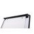 Bi-Office Basic Tripod Easel, Black Plastic frame, Magnetic, 70 x 100 cm Clamp detail