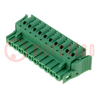 Pluggable terminal block; Contacts ph: 5.08mm; ways: 10; straight