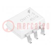 Opto-coupler; SMD; Ch: 1; OUT: transistor; Uisol: 4,17kV; Uce: 100V