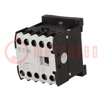 Contactor: 3-pole; NO x3; Auxiliary contacts: NO; 24VAC; 8.8A; 4kW
