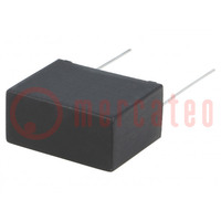 Capacitor: polypropylene; 4.7uF; 450VDC; 37.5mm; ±2%; 41.5x33x18mm