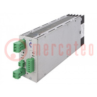 Power supply: switched-mode; for building in,modular; 575W; 5A