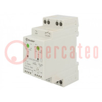 Interrupteur crépusculaire; pour rail DIN; 230VAC; DPST-NO; IP20