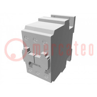 Contactor: 3-polig; NO x3; 110VAC; 32A; op DIN-rail; BF; -50÷70°C