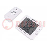 Thermo-hygrometer; LCD 1.3"; -5÷50°C; 1÷99%RH; Accur: ±1°C