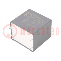 Capacitor: polypropylene; DC-Link; 37.5uF; ESR: 2.2mΩ; THT; ±10%