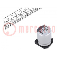 Kondensator: elektrolityczny; SMD; 33uF; 63VDC; ±20%; -55÷105°C