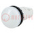 Control lamp; 22mm; RMQ-Titan; -25÷70°C; Ø22.5mm; IP67; white