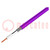 Wire: coaxial; RG179; solid; Cu; PVC; violet; 305m; Øcable: 2.54mm