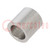 Spacer sleeve; 12mm; cylindrical; stainless steel; Out.diam: 12mm