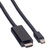 VALUE Mini DisplayPort Kabel, Mini DP-UHDTV, ST/ST, schwarz, 3 m