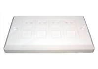 Cables Direct UT-8704 wall plate/switch cover White