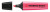 Textmarker STABILO® BOSS® ORIGINAL. Kappenmodell, nachfüllbar, Farbe des Schaftes: in Schreibfarbe, Farbe: pink