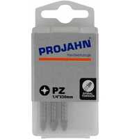 Projahn 1/4" Torsion-Bit ACR2 L50 mm Pozidrive Nr. 2 3er Pack