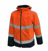 Dassy Warnschutz Softshelljacke Malaga Gr. S orange/marine