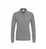 HAKRO Longsleeve Poloshirt Performance Damen #215 Gr. S grau-meliert