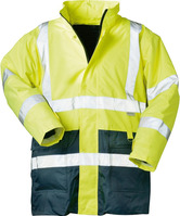 Safestyle veiligheidsparka Alexander geel/blauw maat XL