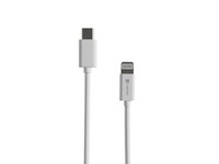 Kabel Lightning (M)->USB-C(M) 1m MFI Prati Biały