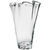 WAVE glass vase - klar - 24x24x35cm - Glas
