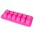 Wisefood - Silikonform Herzen - pink 26x11x3cm - Silikon Form Backen, Seife & mehr - Backform - 1 Form