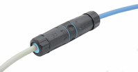 Uniformatic 25 330 Noir, Bleu Nylon, Silicone 1 pièce(s)
