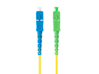 Lanberg FO-SASU-SS21-0010-YE kabel optyczny 1 m SC G.657.A1 Żółty