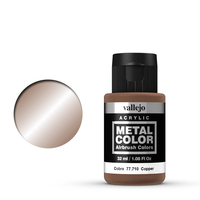 Vallejo Metal Color Acrylfarbe 32 ml Kupfer Flasche