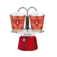 Bialetti 0004979 manuális kávéfőző Mokkafőző Vörös