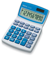 Ibico 210X calculatrice Bureau Calculatrice basique Bleu, Blanc