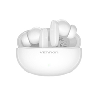 Vention NBFW0 fejhallgató és headset Vezeték nélküli Hallójárati Hívások/zene/sport/általános Bluetooth Fehér