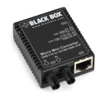 Black Box LMC4001A hálózati média konverter 1000 Mbit/s 850 nm Multi-mode Fekete