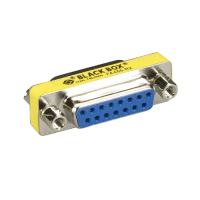 Black Box FA455-R2 cable gender changer DB15 Silver, Yellow