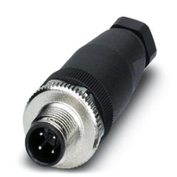 Phoenix Contact 1662528 wire connector M12 Black, Stainless steel