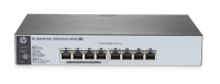 HPE OfficeConnect 1820 8G PoE+ (65W) Vezérelt L2 Gigabit Ethernet (10/100/1000) Ethernet-áramellátás (PoE) támogatása 1U Szürke
