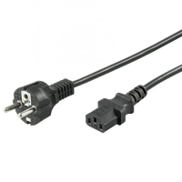 Link Accessori E10274 power cable Black 3 m Power plug type E C13 coupler