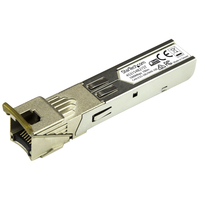 StarTech.com Gigabit Copper RJ45 SFP Transceiver Module - HP 453154-B21 Compatible~HPE 453154-B21 Compatible SFP Module - 1000BASE-T - SFP to RJ45 Cat6/Cat5e - 1GE Gigabit Ether...
