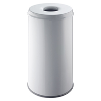 Helit H2515882 waste container Round Steel Grey