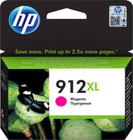 HP 912XL oryginalny wysokowydajny wkład atramentowy purpurowy