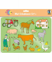 URSUS Mal Schablonen Set 3