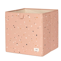 3 Sprouts 812895002355 Aufbewahrungsbox Quadratisch Polyester Pink