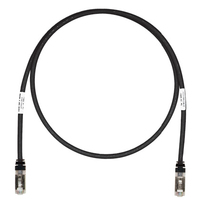 Panduit Cat6A S/FTP RJ-45 cable de red Negro 7 m S/FTP (S-STP)