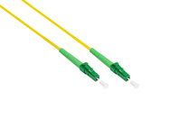 Alcasa LW-SA900LALA Glasvezel kabel 0,5 m LC LC/APC OS2 Geel