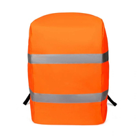 DICOTA Hi-Vis Pokrowiec przeciwdeszczowy na plecak Pomarańczowy Poliester 65 l