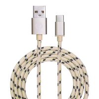 Garbot C-05-10191 cable USB 1 m USB A USB C Oro