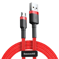 Baseus CAMKLF-C09 kabel USB 2 m USB A Micro-USB B Czerwony