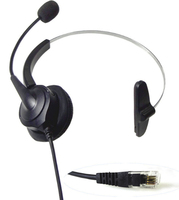 JLC MONORJ9HS headphones/headset Head-band Black