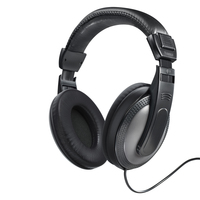 Hama Shell Auriculares Alámbrico Diadema Música Negro