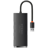 Baseus WKQX030001 hub & concentrateur USB 3.2 Gen 1 (3.1 Gen 1) Type-A 5000 Mbit/s Noir